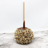 Crushed Almond Crunch Caramel Apple