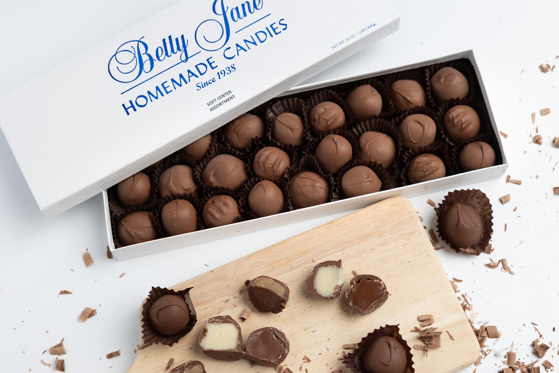 Soft Center Assortment Milk Chocolate – Betty Jane Candies