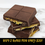 Milk Chocolate Lemon Pie Bars! 2 Bars for Only $20!