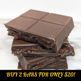 Milk Chocolate Apple Butter Blast Bars! 2 Bars for Only $20!