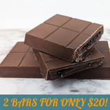 Milk Chocolate Raspberry Reverie Bar! 2 Bars for only $20!
