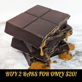 Dark Chocolate Dulce Dream Bars! 2 Bars for Only $20!