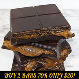 Dark Chocolate Creamy Biscoff Bars! 2 Bars for Only $20!