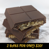 Milk Chocolate Ample Apple Pie Bars! 2 Bars for Only $20!