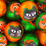 Foiled Halloween Balls 12 oz