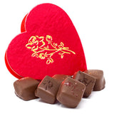 6 Piece Truffle Assortment Heart Box 2.5 oz