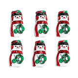 Mini Chocolate Snowmen Wrapped in Foil 12 oz