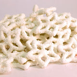White Frosted Snowflake Pretzels 12 oz